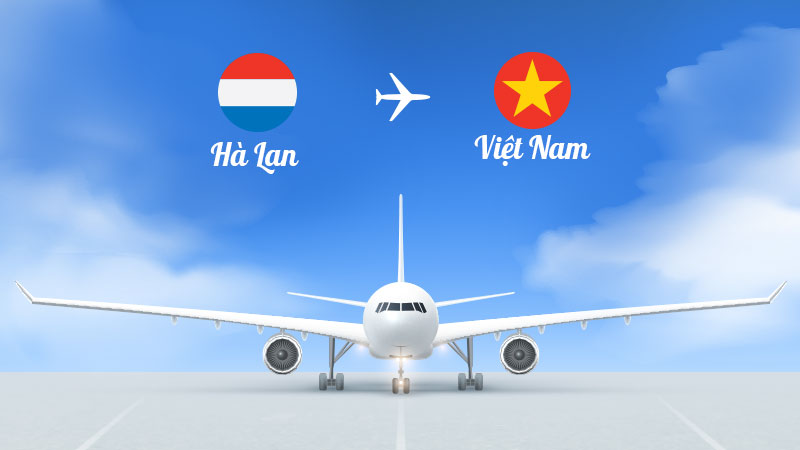 Lịch bay từ Hà Lan về Việt Nam