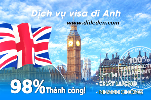 Dịch vụ làm visa đi Anh