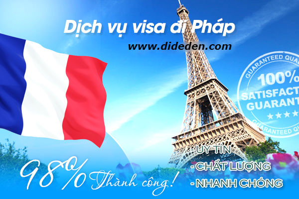 Dịch vụ làm visa đi Pháp