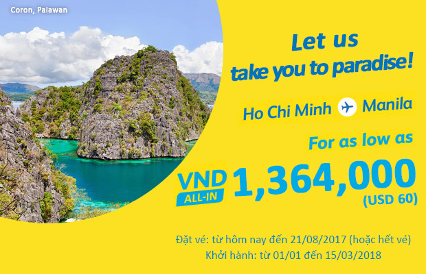Khám phá Manila cùng vé siêu rẻ của Cebu Pacific