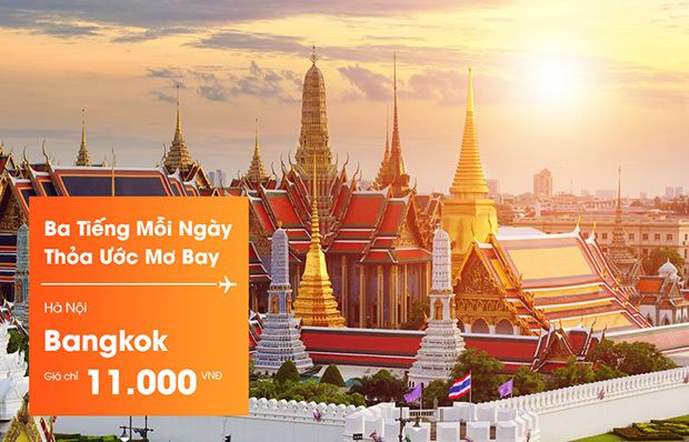 Săn vé Jetstar 11.000 VND thỏa ước mơ bay!