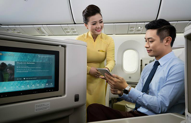 Những loại dịch vụ được hãng hàng không Vietnam cung cấp